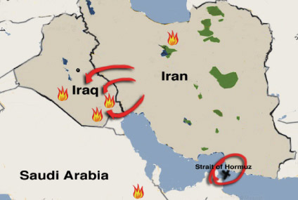 Shiite And Sunni. that some Map+shiite+sunni